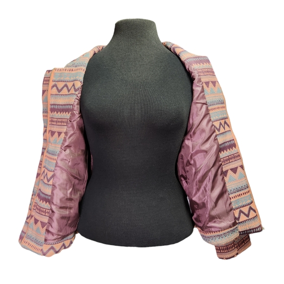 Nameless Blazer Collarless Aztec - Picture 5 of 7